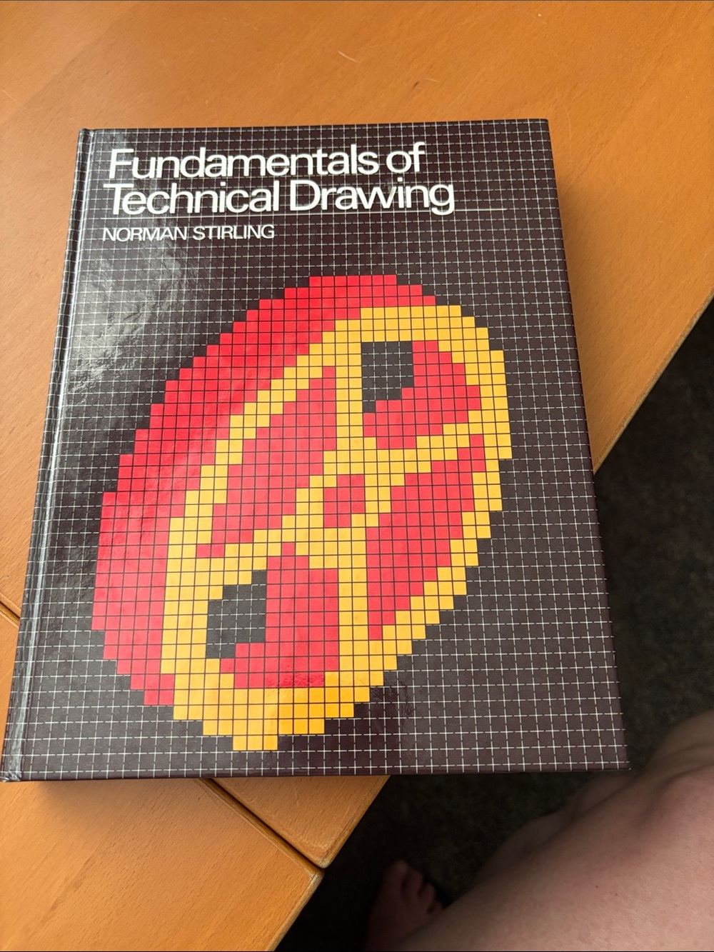 Fundamentals of Technical Drawing — Black Cover with Red & Yellow Graphic